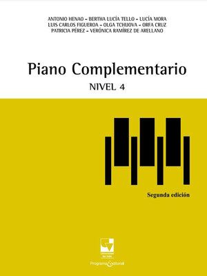 cover image of Piano complementario. Nivel 4